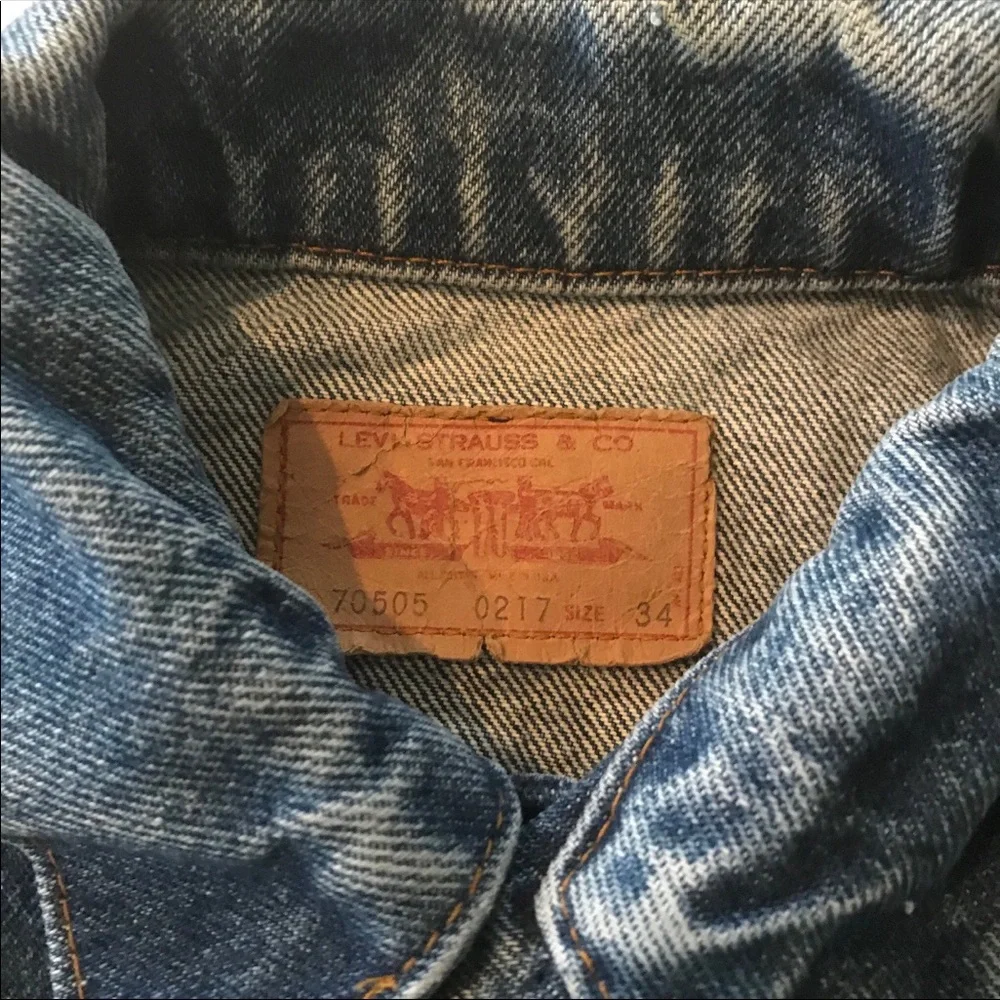 ⚡️Vintage Levi’s Type lll 1970’s Denim Trucker Jacket⚡️ - Picture 2 of 8